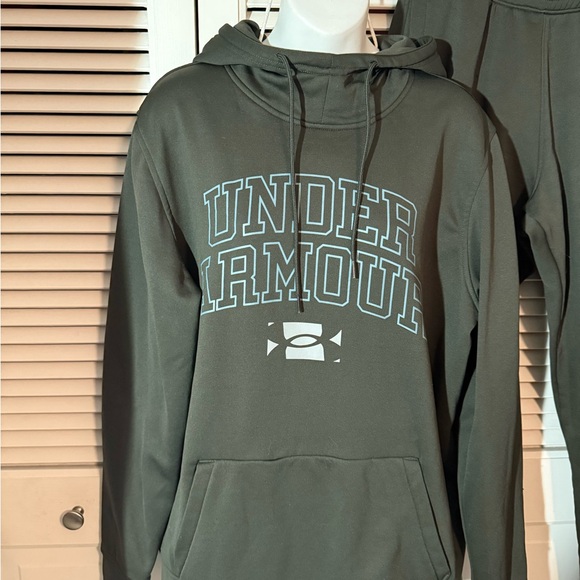 Under Armour Olive Hoodie and Joggers Set - Picture 2 of 7